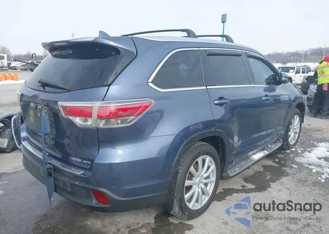 2016 Toyota Highlander Limited Platinum from USA, damaged, VIN 5TDDKRFH7GS283629